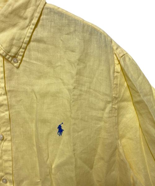 RALPH LAUREN（ラルフローレン）RALPH LAUREN (ラルフローレン) ショートスリーブシャツ イエロー サイズ:XLの古着・服飾アイテム