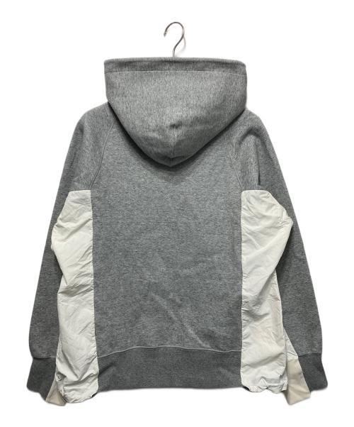 NIKE（ナイキ）NIKE (ナイキ) sacai (サカイ) NRG HOODIE グレー サイズ:Ｍの古着・服飾アイテム