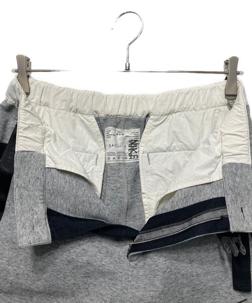 NIKE（ナイキ）NIKE (ナイキ) sacai (サカイ) NRG FLEECE PANT グレー サイズ:Mの古着・服飾アイテム