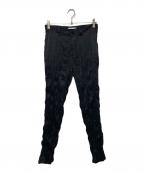ISSEY MIYAKEイッセイミヤケ）の古着「ワッシャープリーツパンツ」｜ブラック