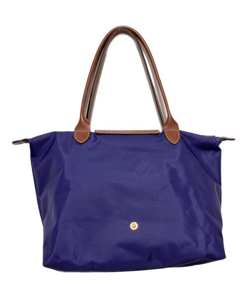 LONGCHAMP（ロンシャン）LONGCHAMP (ロンシャン) トートバッグ パープルの古着・服飾アイテム