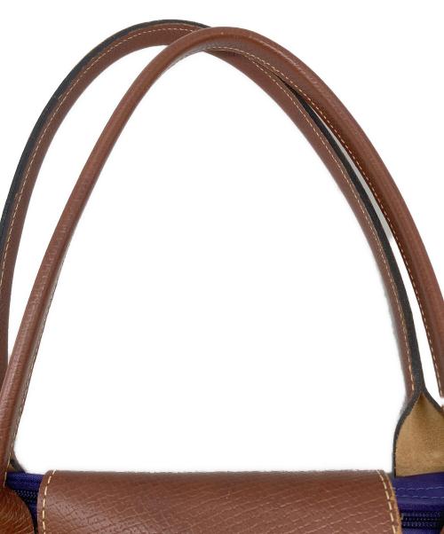 LONGCHAMP（ロンシャン）LONGCHAMP (ロンシャン) トートバッグ パープルの古着・服飾アイテム