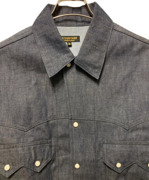 A vontade（アボンタージ）A vontade (アボンタージ) Cowboy Jacket インディゴ サイズ:Sの古着・服飾アイテム