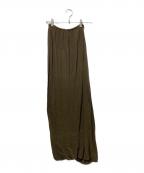 Y'sワイズ）の古着「コットンスカート」｜カーキ