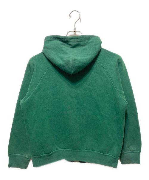 Jester（ジェスター）Jester (ジェスター) 60-70’Sラグランジップパーカー グリーン サイズ:Ｍの古着・服飾アイテム