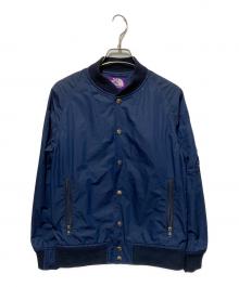 THE NORTHFACE PURPLELABEL（ザ・ノースフェイス パープルレーベル）の古着「VARSITY JACKET」｜ネイビー
