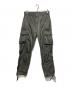 KITH（キス）の古着「ナイロンフライトカーゴパンツ」｜ダークグレー