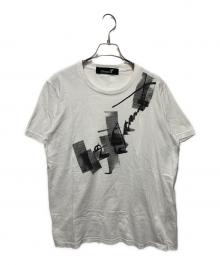 GROUND Y（グラウンドワイ）の古着「プリントTシャツ」｜ホワイト