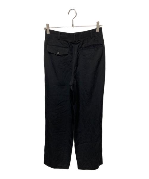 COMME des GARCONS HOMME PLUS（コムデギャルソンオムプリュス）COMME des GARCONS HOMME PLUS (コムデギャルソンオムプリュス) ２タックウールパンツ ブラック サイズ:Sの古着・服飾アイテム