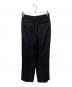 COMME des GARCONS HOMME PLUS (コムデギャルソンオムプリュス) ２タックウールパンツ ブラック サイズ:S：14000円