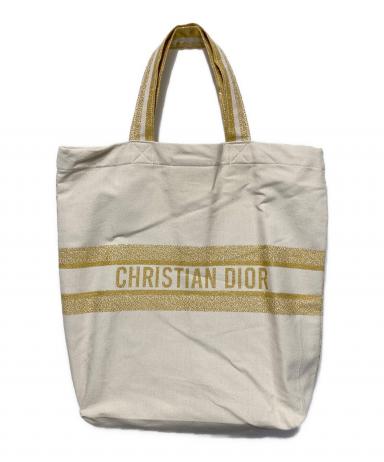 ChristianDior　ノベルティトートバッグ　新品同様　タグありチャーム付 中古・古着通販】Christian Dior (クリスチャン ディオール