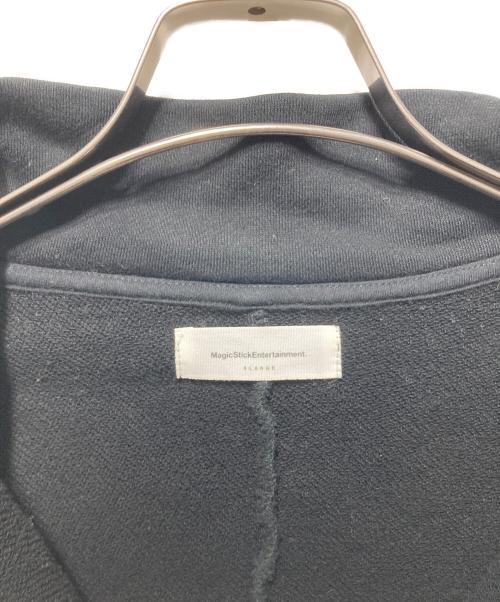 MAGIC STICK（マジックスティック）MAGIC STICK (マジックスティック) THE CORE Ideal Half Zip Sweat Shirt ブラック サイズ:XLの古着・服飾アイテム
