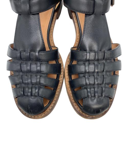 Church’s（チャーチ）Church’s (チャーチ) グルカサンダル ブラック サイズ:37の古着・服飾アイテム