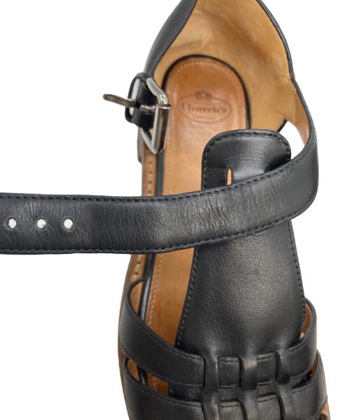 Church’s（チャーチ）Church’s (チャーチ) グルカサンダル ブラック サイズ:37の古着・服飾アイテム