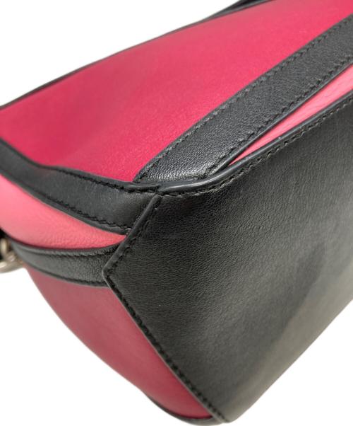 LOEWE（ロエベ）LOEWE (ロエベ) 2WAYショルダーバッグ ピンク×ブラック Fuchsiaの古着・服飾アイテム