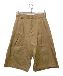 JOURNAL STANDARD（ジャーナルスタンダード）の古着「ワイドハーフパンツ」｜ベージュ