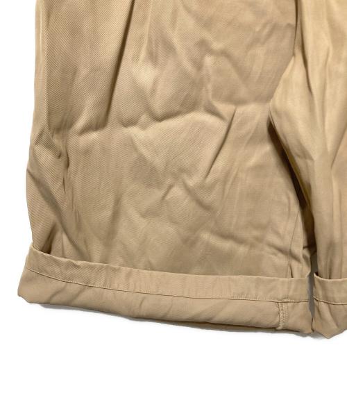 JOURNAL STANDARD（ジャーナルスタンダード）JOURNAL STANDARD (ジャーナルスタンダード) ワイドハーフパンツ ベージュ サイズ:38の古着・服飾アイテム