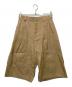 JOURNAL STANDARD（ジャーナルスタンダード）の古着「ワイドハーフパンツ」｜ベージュ