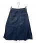 BEAMS BOY (ビームスボーイ) ラップ プリーツ スカート インディゴ サイズ:1：5000円