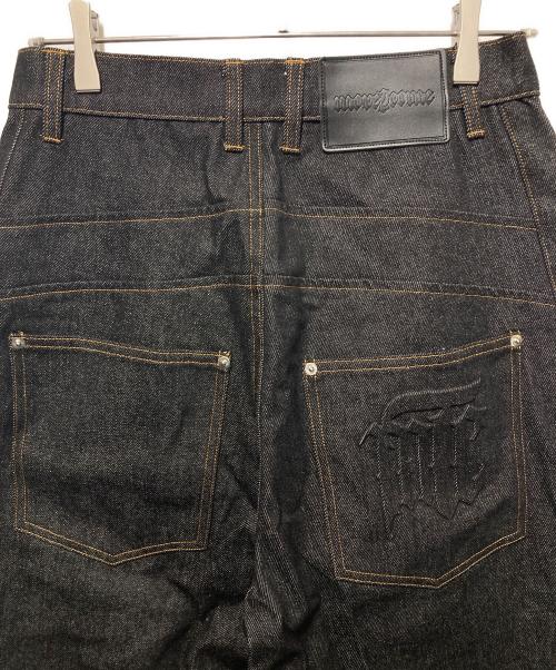 more2come（モアトゥーカム）more2come (モアトゥーカム) Double Pocket Ligit Jean ブラック サイズ:Mの古着・服飾アイテム