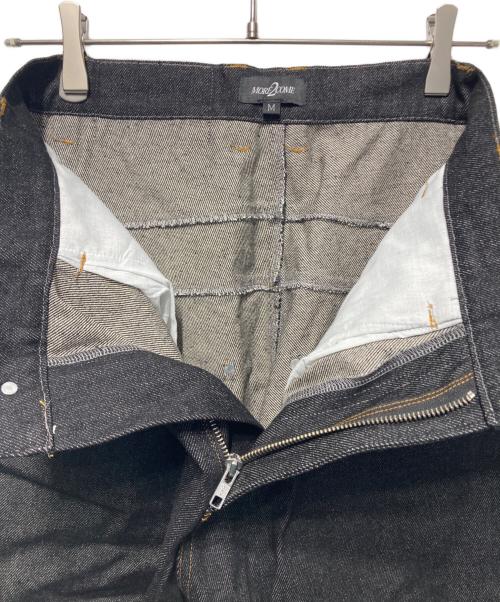 more2come（モアトゥーカム）more2come (モアトゥーカム) Double Pocket Ligit Jean ブラック サイズ:Mの古着・服飾アイテム