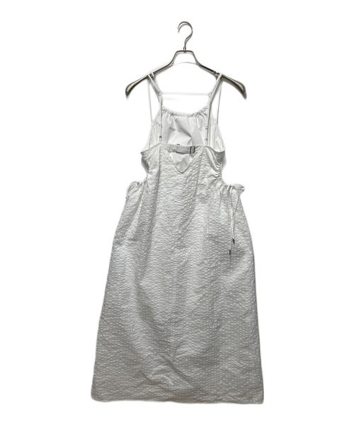 UNITED TOKYO（ユナイテッドトーキョー）UNITED TOKYO (ユナイテッドトーキョー) ギャザーホールサッカーワンピース ホワイト サイズ:freeの古着・服飾アイテム