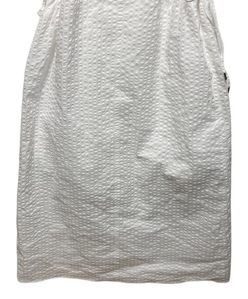 UNITED TOKYO（ユナイテッドトーキョー）UNITED TOKYO (ユナイテッドトーキョー) ギャザーホールサッカーワンピース ホワイト サイズ:freeの古着・服飾アイテム