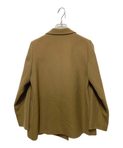 Demi-Luxe Beams（デミルクス ビームス）Demi-Luxe Beams (デミルクス ビームス) ツイル ダブルブレスト ジャケット カーキ サイズ:38の古着・服飾アイテム