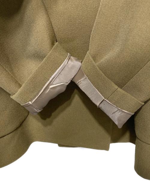Demi-Luxe Beams（デミルクス ビームス）Demi-Luxe Beams (デミルクス ビームス) ツイル ダブルブレスト ジャケット カーキ サイズ:38の古着・服飾アイテム