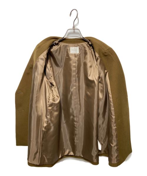 Demi-Luxe Beams（デミルクス ビームス）Demi-Luxe Beams (デミルクス ビームス) ツイル ダブルブレスト ジャケット カーキ サイズ:38の古着・服飾アイテム