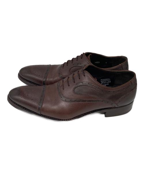 harriss（ハリス）harriss (ハリス) メダリオンシューズ ブラウン サイズ:8の古着・服飾アイテム