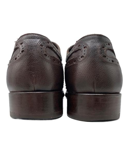 harriss（ハリス）harriss (ハリス) メダリオンシューズ ブラウン サイズ:8の古着・服飾アイテム