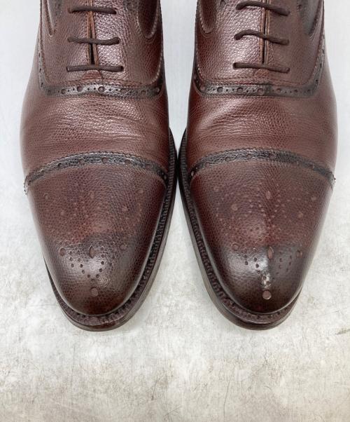 harriss（ハリス）harriss (ハリス) メダリオンシューズ ブラウン サイズ:8の古着・服飾アイテム