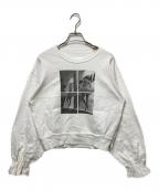 Ameri×Lifeアメリ×）の古着「BALLERINA PUFF LONG TEE」｜ホワイト