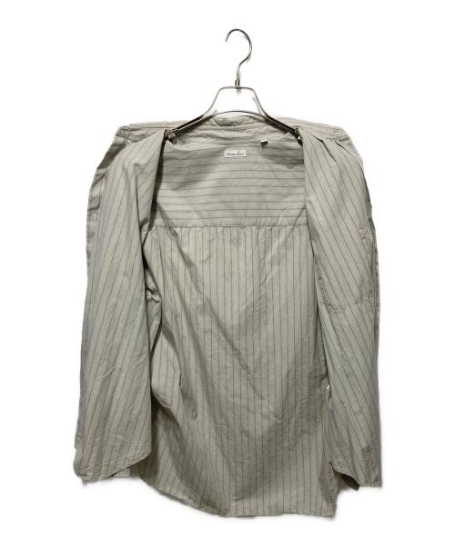 STEVEN ALAN（スティーブンアラン）STEVEN ALAN (スティーブンアラン) ストライプシャツ ベージュ サイズ:Ｓの古着・服飾アイテム