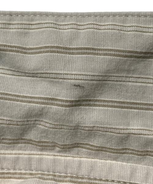 STEVEN ALAN（スティーブンアラン）STEVEN ALAN (スティーブンアラン) ストライプシャツ ベージュ サイズ:Ｓの古着・服飾アイテム