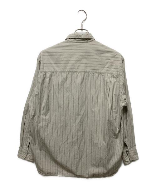 STEVEN ALAN（スティーブンアラン）STEVEN ALAN (スティーブンアラン) ストライプシャツ ベージュ サイズ:Ｓの古着・服飾アイテム