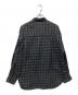 STEVEN ALAN (スティーブンアラン) シャドーチェックシャツ グレー×ブラック サイズ:S：6000円