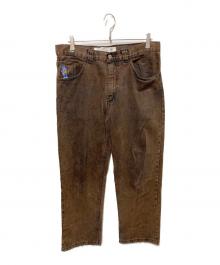 POLeR（ポーラー）の古着「デニムパンツ」｜ブラウン