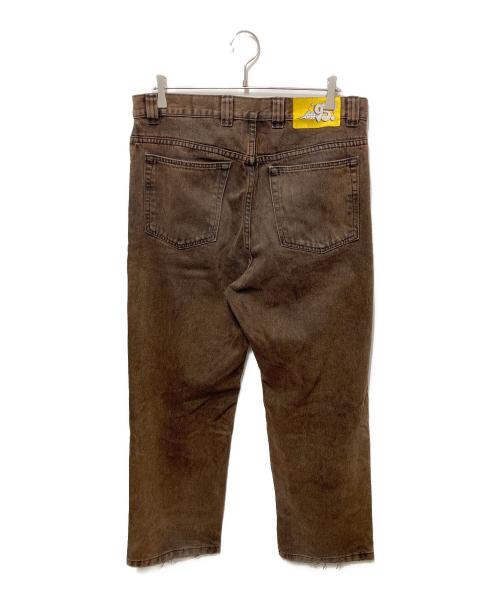 POLeR（ポーラー）POLeR (ポーラー) デニムパンツ ブラウン サイズ:32×30の古着・服飾アイテム