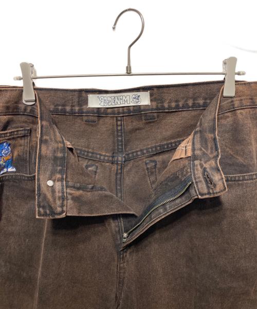 POLeR（ポーラー）POLeR (ポーラー) デニムパンツ ブラウン サイズ:32×30の古着・服飾アイテム