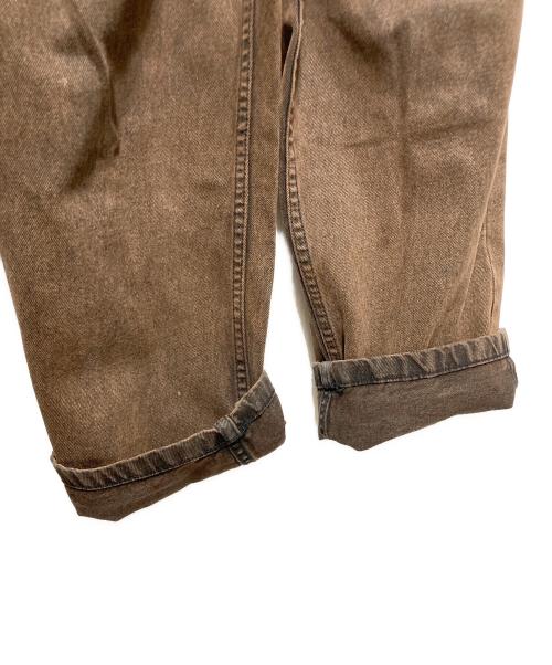 POLeR（ポーラー）POLeR (ポーラー) デニムパンツ ブラウン サイズ:32×30の古着・服飾アイテム