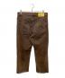 POLeR (ポーラー) デニムパンツ ブラウン サイズ:32×30：8000円