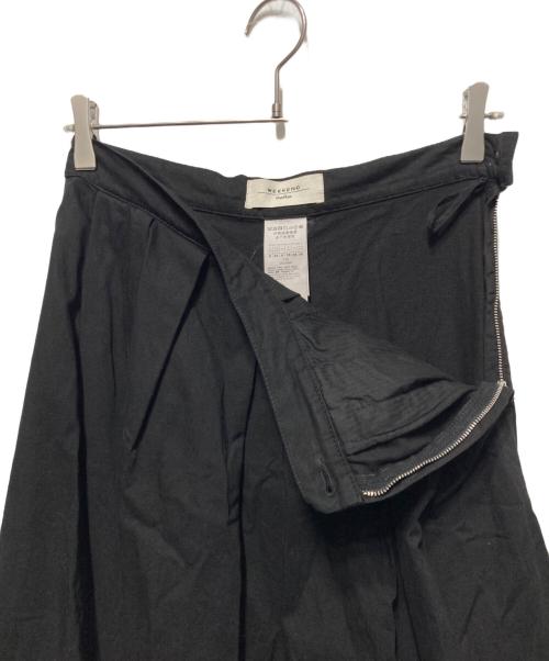 Max Mara WEEK END LINE（マックスマーラ ウイークエンドライン）Max Mara WEEK END LINE (マックスマーラ ウイークエンドライン) フレアスカート ブラック サイズ:38の古着・服飾アイテム