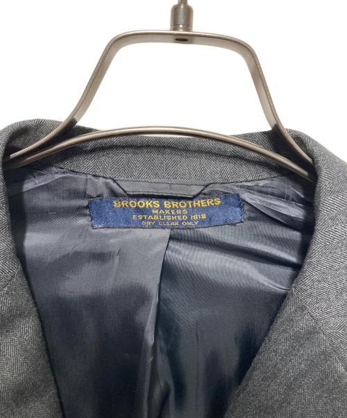 BROOKS BROTHERS（ブルックスブラザーズ）BROOKS BROTHERS (ブルックスブラザーズ) ウールーテーラードジャケット グレー サイズ:40の古着・服飾アイテム