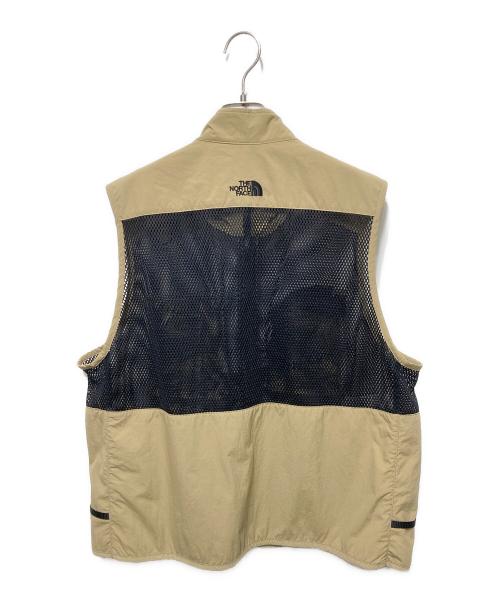 THE NORTH FACE（ザ ノース フェイス）THE NORTH FACE (ザ ノース フェイス) Utility Mesh Vest ベージュ サイズ:Lの古着・服飾アイテム