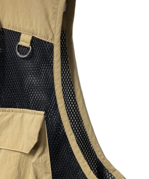 THE NORTH FACE（ザ ノース フェイス）THE NORTH FACE (ザ ノース フェイス) Utility Mesh Vest ベージュ サイズ:Lの古着・服飾アイテム