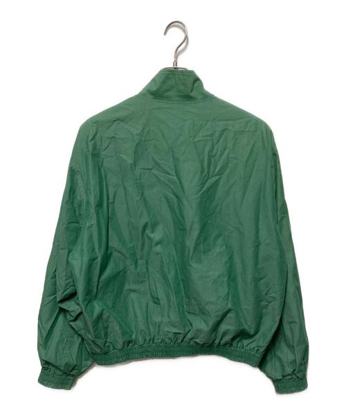 AURALEE（オーラリー）AURALEE (オーラリー) FINX TUSSAH CHAMBRAY ZIP BLOUSON グリーン サイズ:4の古着・服飾アイテム