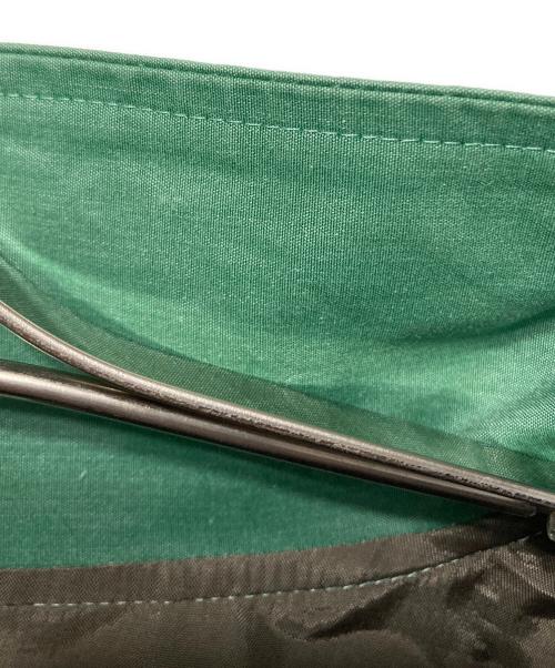 AURALEE（オーラリー）AURALEE (オーラリー) FINX TUSSAH CHAMBRAY ZIP BLOUSON グリーン サイズ:4の古着・服飾アイテム