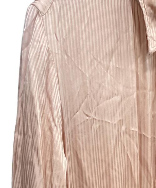 ne quittez pas（ヌキテパ）ne quittez pas (ヌキテパ) ティアードシャツワンピース ピンク サイズ:Mの古着・服飾アイテム